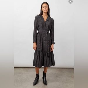 Rails Beatrice Dress in Charcoal/Black XS